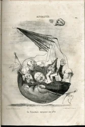 Illustration von Charles Vernier in Le Charivari