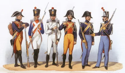 Uniformen der französischen Armee: Abgesessene Gendarmerie