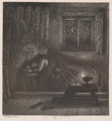 Miltons Traum von seiner verstorbenen Frau