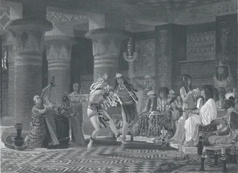 Zeitvertreib im alten Ägypten, 1876