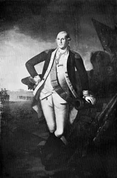 George Washington, der erste Präsident der Vereinigten Staaten, Ende 18. - Anfang 19. Jahrhundert