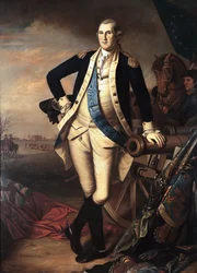 Porträt von George Washington nach der Schlacht von Princeton, 3. Januar