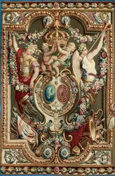 Die Portiere der Berühmten, aus der Gobelins-Manufaktur, 1722-28