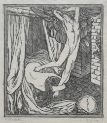 Von den Liebschaften des Amor und Psyche: Die Flucht des Amor