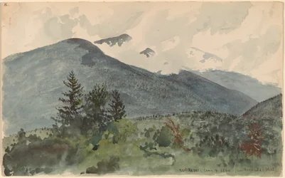 Weiße Berge von Fernald