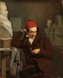 Porträt von Louis Royer (1793-1868), Bildhauer