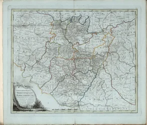 Generalkarte des Gouvernements Nischni Nowgorod, 1788