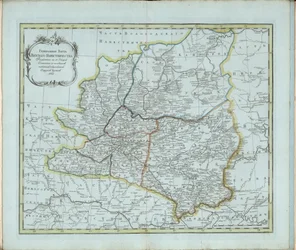Generalkarte des Gouvernements Wjatka, 1791