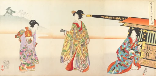 Chiyoda-Schloss Album der Frauen, 1895