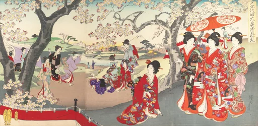 Chiyoda-Schloss Album der Frauen, 1895