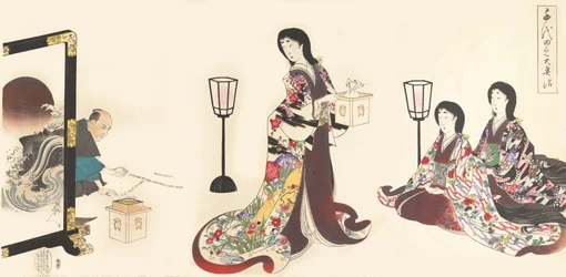 Chiyoda-Schloss Album der Frauen, 1895