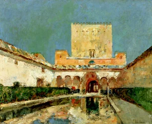 Die Alhambra, Granada, Spanien, ca. 1883