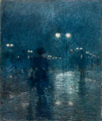 Fifth Avenue Nocturne, ca. 1895