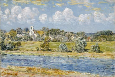Landschaft bei Newfields, New Hampshire