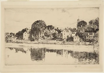 Die Schornsteine, Portsmouth, 1915