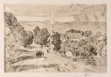 Das Vermont-Dorf (Peacham)