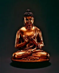 Buddha Vairocana (Dari), Tang-Dynastie (618-907), frühes 8. Jahrhundert