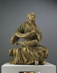 Drachenbändiger Luohan, ca. 14. Jahrhundert