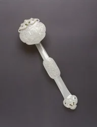 Ruyi-Zepter (Celadon-Stein)
