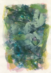 Abstrakte Komposition, Organisch/Pflanzen Serie, 2021