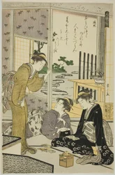 Henjo, aus der Serie "Sechs unsterbliche Dichter (Rokkasen)"