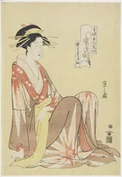 Shizuka vom Shizutamaya-Haus, ca. 1794-1795