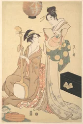 Zwei Geishas