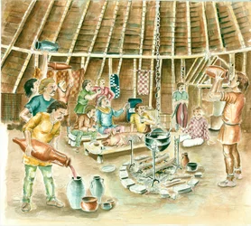 Ein keltisches Fest, Eisenzeit, ca. 1990-2010