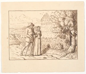 Illustration zu St. St. Blicher, De tre Helligaftener