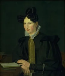 Porträt der Schwägerin des Künstlers, Susanne Købke, geb. Ryder