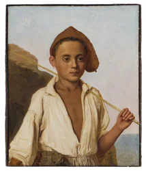 Ein Fischerjunge aus Capri
