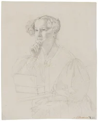 Porträt von Susanne Dorothea Ryder 1814-1889