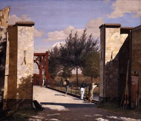 Das Nordtor der Zitadelle, 1834