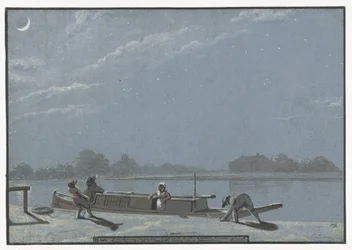 Das Ankommen des Weesper Bootes an der Buiten Amstel (Tagebuch, 19. November)