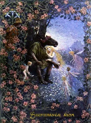 Ein Sommernachtstraum, ca. 1900 (Illustration)