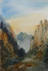 Rosa Sonne - Gelbe Berge, 2015