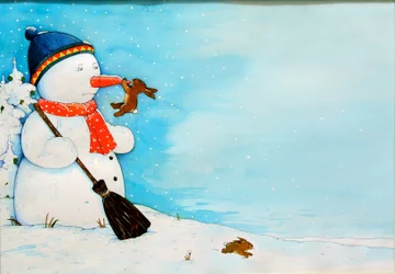 Schneemanntraum