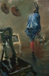 Stiefel zuknöpfen