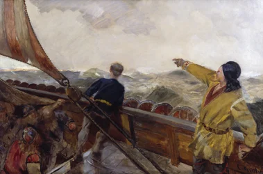 Leif Erikson entdeckt Amerika
