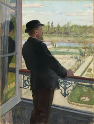 Porträt des schwedischen Malers Karl Fredrik Nordström (1855-1923) 1882