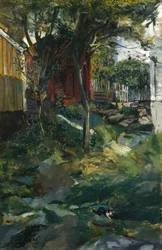 Straße in Brekkestø