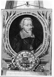 Porträt von Heinrich Schütz (1585-1672)