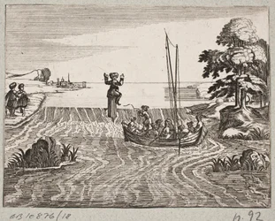 Illustration zu Adam Olearius, "Persianischer Rosenthal von einem sinnreichen Poeten Schich Saadi [...]", Schleswig 1660