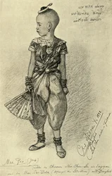 Mae Pon - Chinesisches Mädchen, Bangkok, 1898