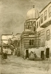 Moschee, Kairo, Ägypten, 1898
