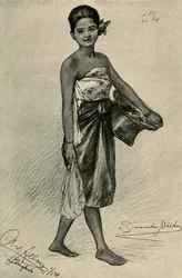 Siamesisches Mädchen, Bangkok