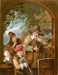 Die wandernden Musiker