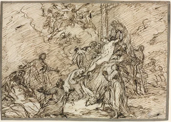 Die Kreuzabnahme (recto)