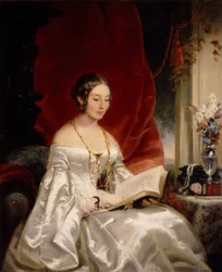 Porträt von Prinzessin Maria Ivanovna Kochubey, geb. Baryatinskaya 1818-1843, 1840er Jahre