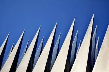 Scharfe Blaue Spitzen